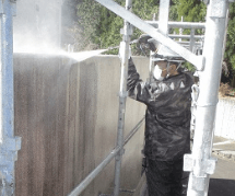 塗装前に徹底洗浄